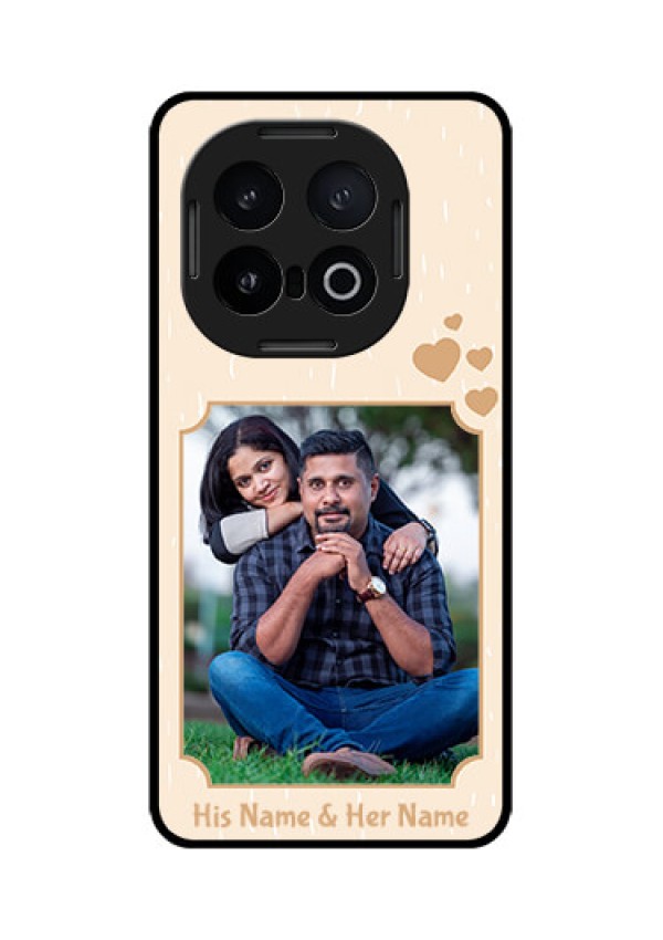 iQOO 13 5G Custom Glass Phone CaseWith Confetti Love Design
