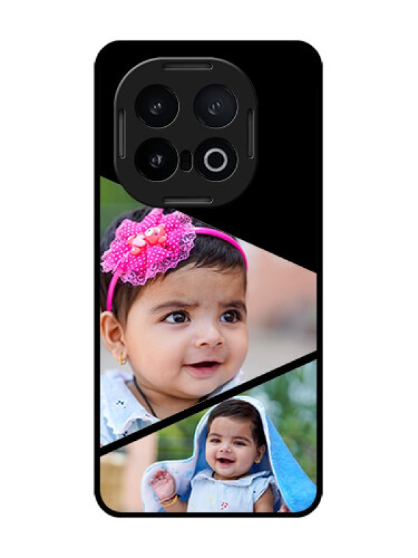 Custom iQOO 13 5G Custom Glass Phone CaseSemi Cut Design