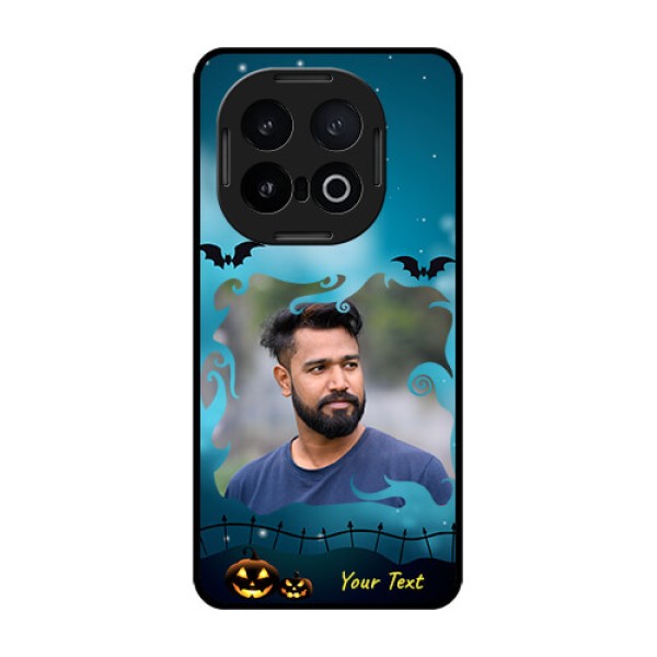 iQOO 13 5G Custom Glass Phone CaseHalloween Frame Design