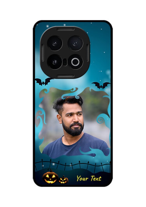 iQOO 13 5G Custom Glass Phone CaseHalloween Frame Design