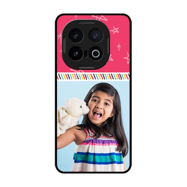 iQOO 13 5G Custom Glass Phone CaseLine Art Design