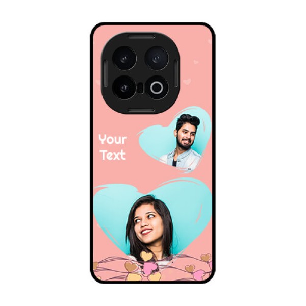 iQOO 13 5G Custom Glass Phone CaseLove Doodle Design