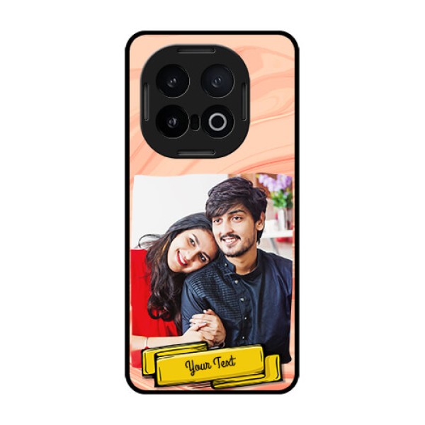 iQOO 13 5G Custom Glass Phone CaseMarble Texture Design