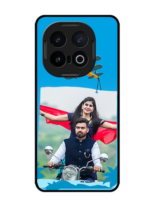 Custom iQOO 13 5G Custom Glass Phone CaseTraveller Design