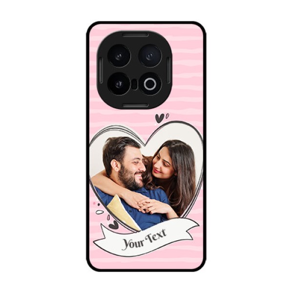 iQOO 13 5G Custom Glass Phone CaseVintage Heart Design