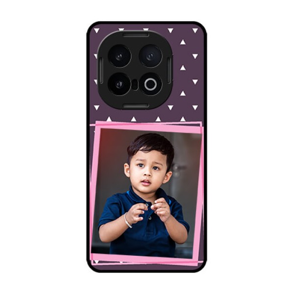 iQOO 13 5G Custom Glass Phone CaseTriangle Pattern Dotted Design iQOO 13 5G Custom Glass Phone CaseTriangle Pattern Dotted Design