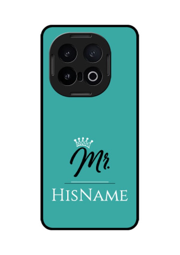 iQOO 13 5G Custom Glass Phone CaseMr With Name Design