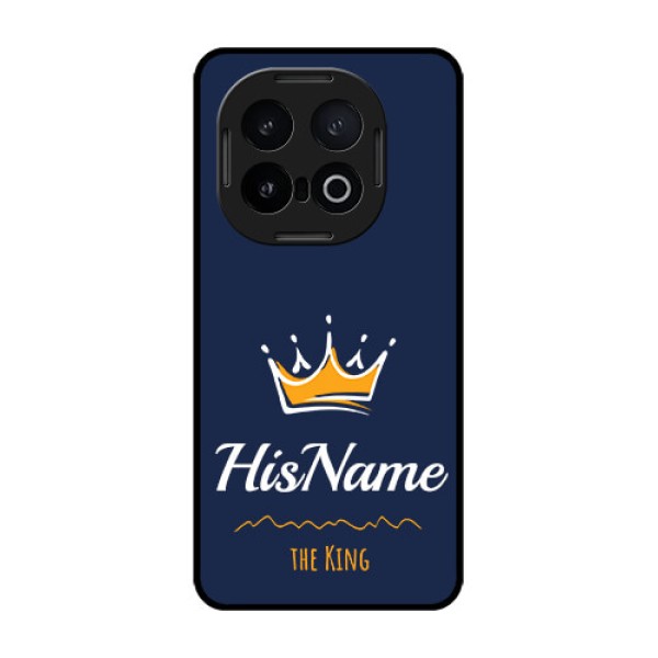 iQOO 13 5G Custom Glass Phone CaseKing With Name Design