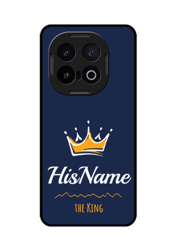 iQOO 13 5G Custom Glass Phone CaseKing With Name Design
