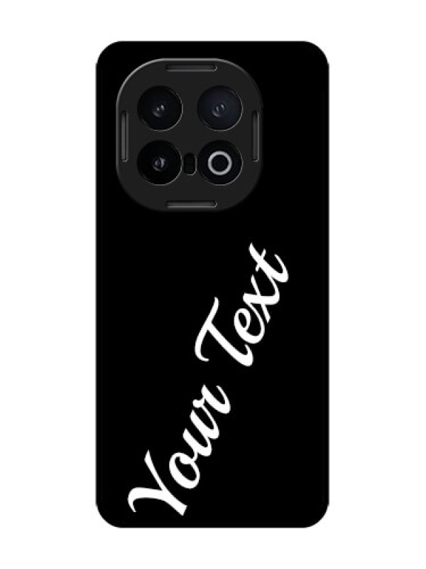 Custom iQOO 13 5G Custom Glass Phone CaseWith Your Name Design