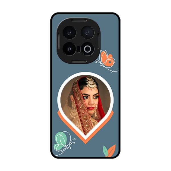 iQOO 13 5G Custom Glass Phone CaseDroplet Butterflies Design