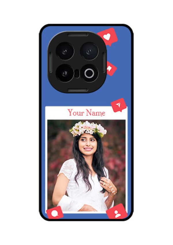 iQOO 13 5G Custom Glass Phone CaseLike Share And Comment Design