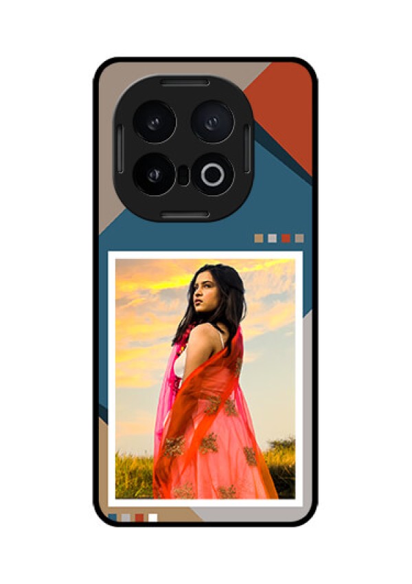 iQOO 13 5G Custom Glass Phone CaseRetro Color Pallet Design