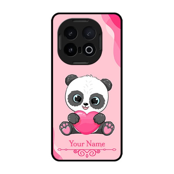 iQOO 13 5G Custom Glass Phone CaseCute Panda Design