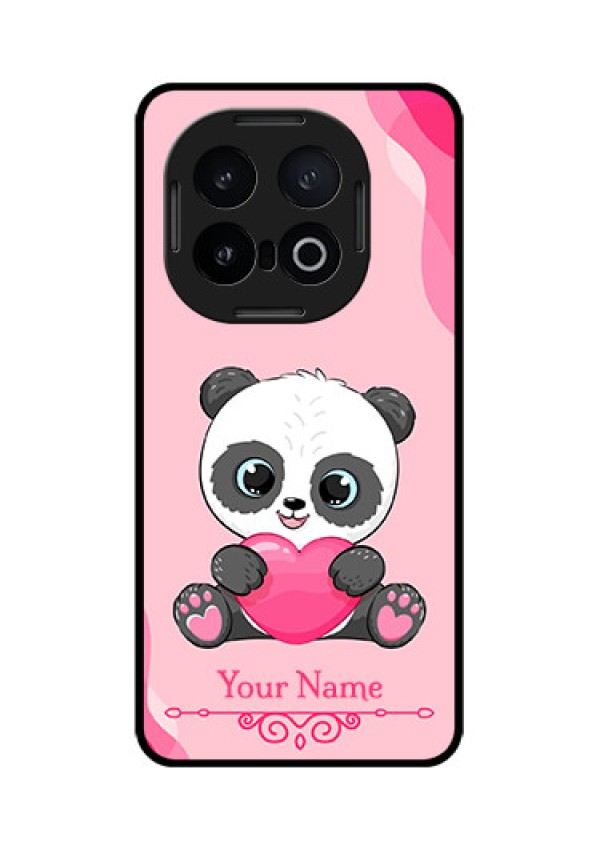 iQOO 13 5G Custom Glass Phone CaseCute Panda Design