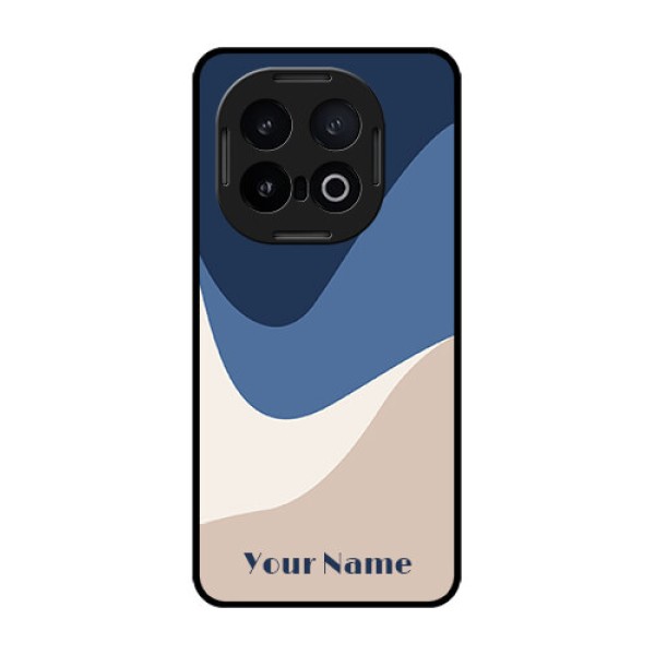 iQOO 13 5G Custom Glass Phone CaseAbstract Drip Art Design