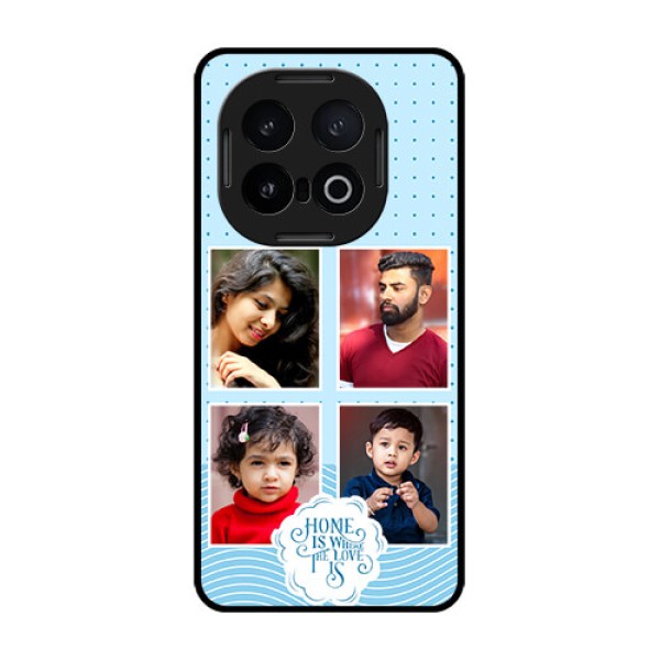 iQOO 13 5G Custom Glass Phone CaseCute Love Quote With 4 Pic Upload Design iQOO 13 5G Custom Glass Phone CaseCute Love Quote With 4 Pic Upload Design