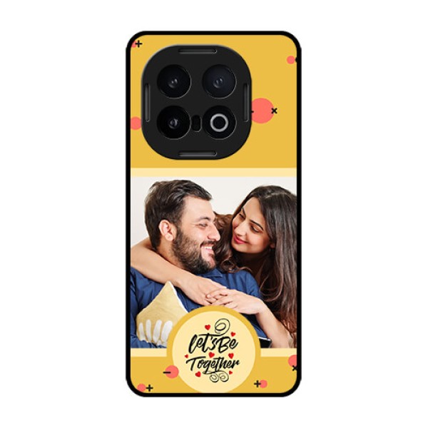 iQOO 13 5G Custom Glass Phone CaseLets Be Together Design