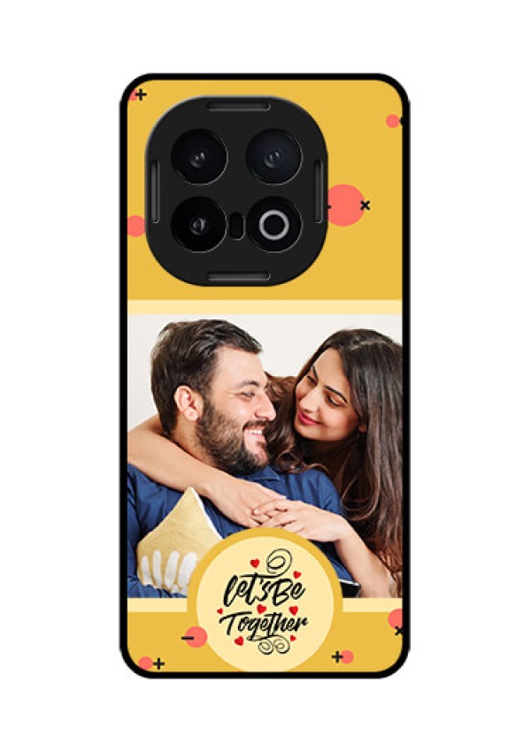 iQOO 13 5G Custom Glass Phone CaseLets Be Together Design