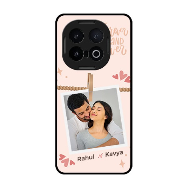 iQOO 13 5G Custom Glass Phone CaseForever And Ever Love Design iQOO 13 5G Custom Glass Phone CaseForever And Ever Love Design