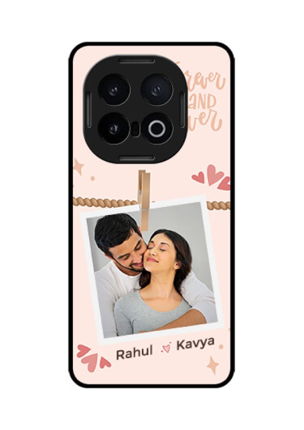 iQOO 13 5G Custom Glass Phone CaseForever And Ever Love Design