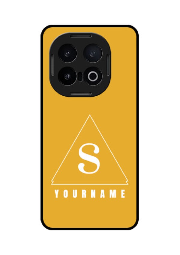 iQOO 13 5G Custom Glass Phone CaseSimple Triangle Design