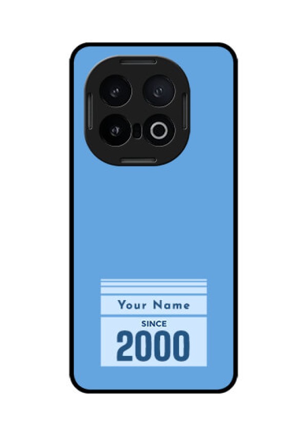 iQOO 13 5G Custom Glass Phone CaseCustom Year Of Birth Design