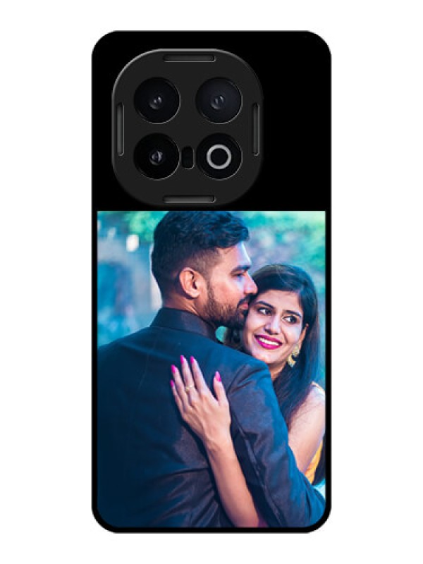 Custom iQOO 13 5G Custom Glass Phone Case - Upload Full Picture With Custom Color Design