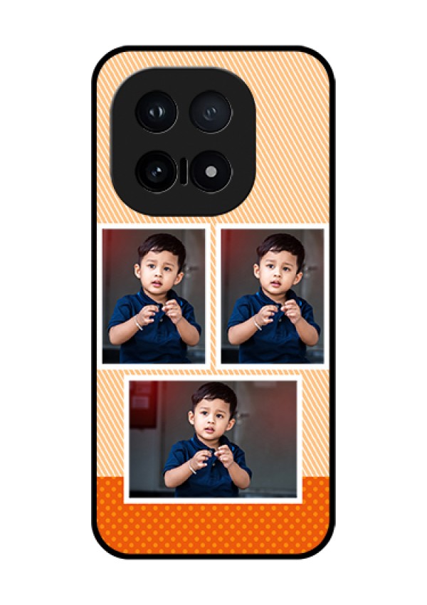 iQOO 15 5G Custom Glass Phone Case - Bulk Photos Upload Design