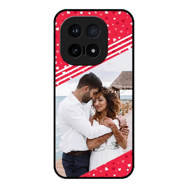iQOO 15 5G Custom Glass Phone Case - Valentines Gift Design