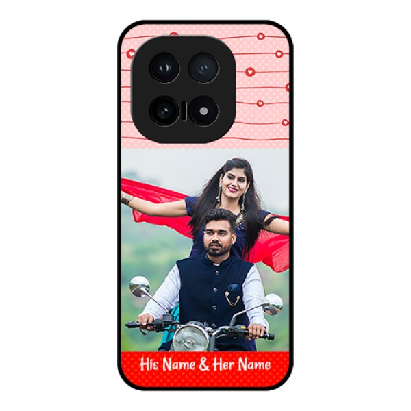 iQOO 15 5G Custom Glass Phone Case - Red Pattern Case Design iQOO 15 5G Custom Glass Phone Case - Red Pattern Case Design