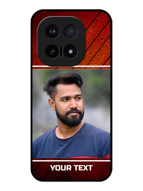 Custom iQOO 15 5G Custom Glass Phone Case - Leather Phone Case Design