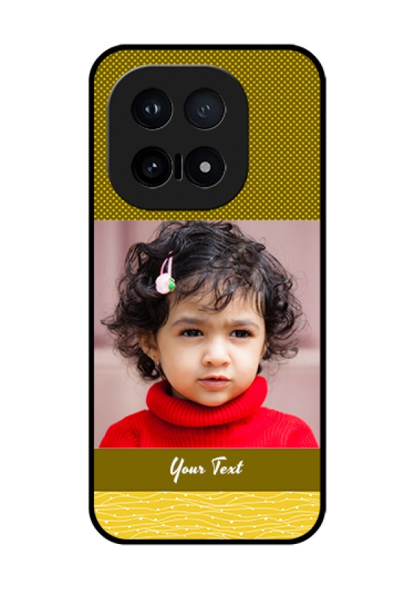 iQOO 15 5G Custom Glass Phone Case - Simple Green Color Design