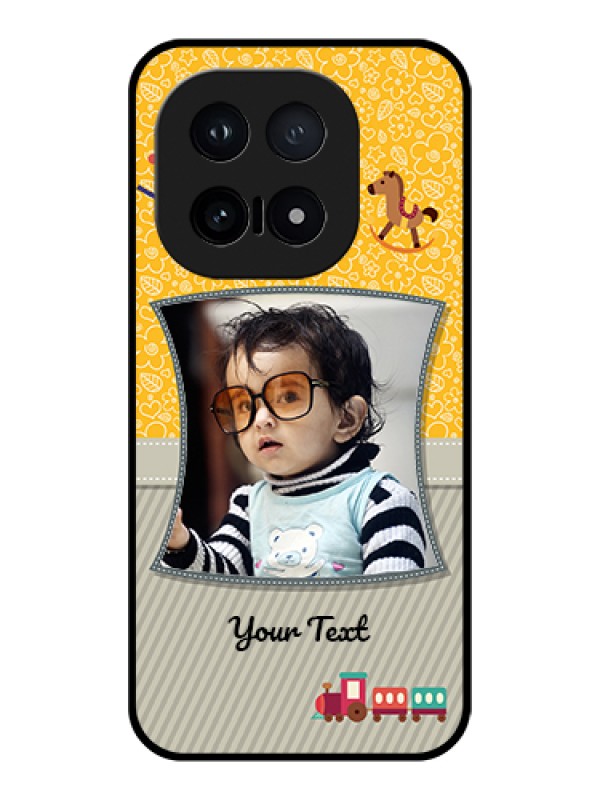 Custom iQOO 15 5G Custom Glass Phone Case - Baby Picture Upload Design