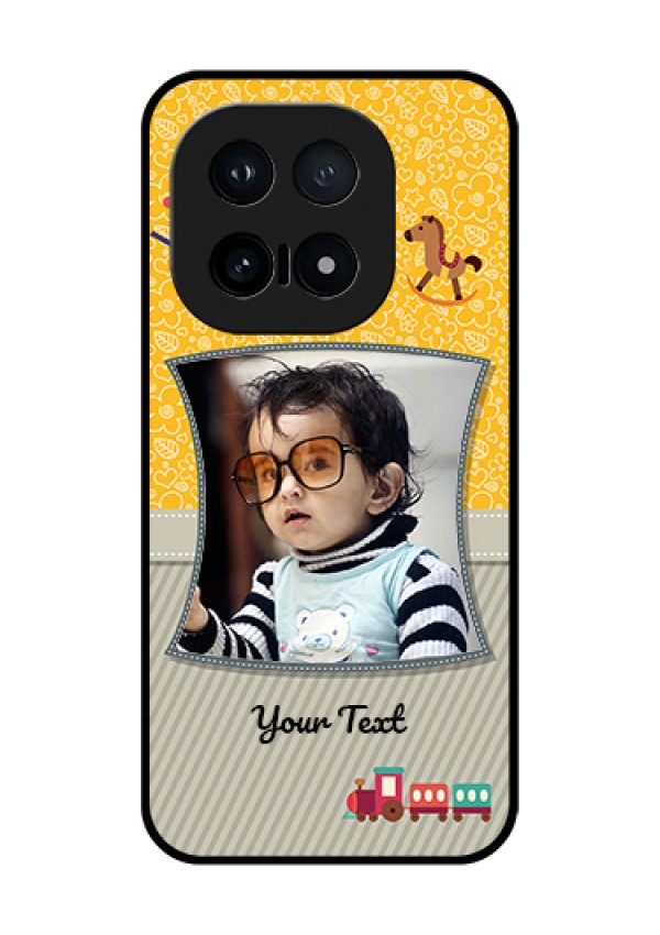 iQOO 15 5G Custom Glass Phone Case - Baby Picture Upload Design
