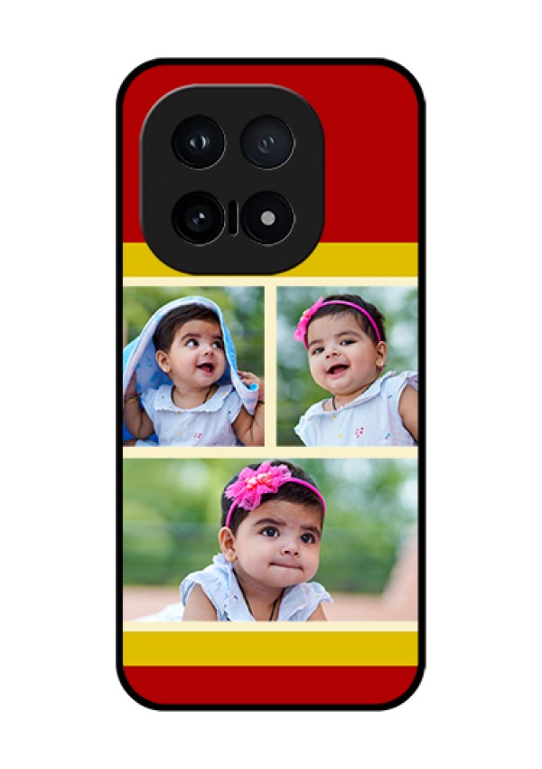 iQOO 15 5G Custom Glass Phone Case - Multiple Pic Upload Design
