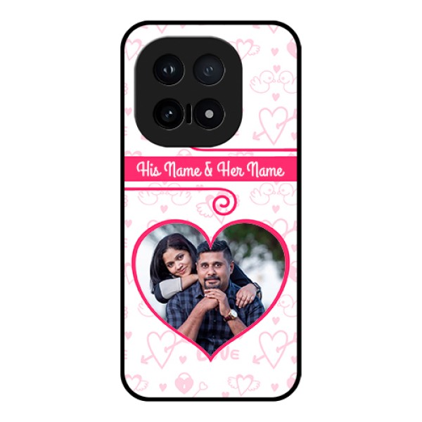 iQOO 15 5G Custom Glass Phone Case - Heart Shape Love Design iQOO 15 5G Custom Glass Phone Case - Heart Shape Love Design