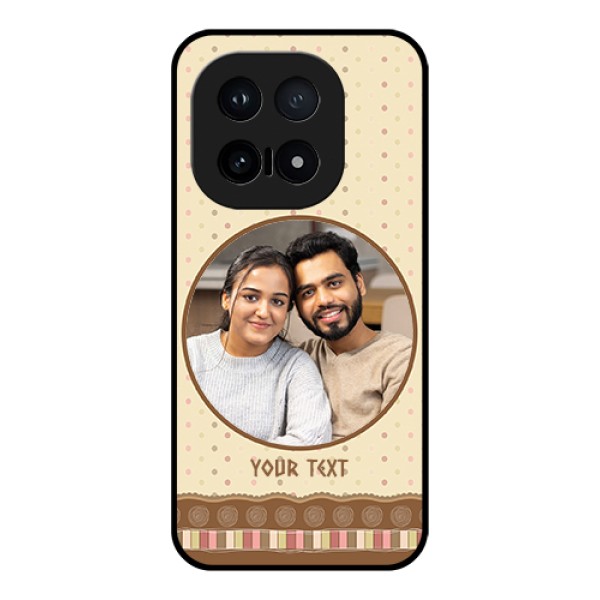 iQOO 15 5G Custom Glass Phone Case - Brown Dotted Mobile Case Design iQOO 15 5G Custom Glass Phone Case - Brown Dotted Mobile Case Design
