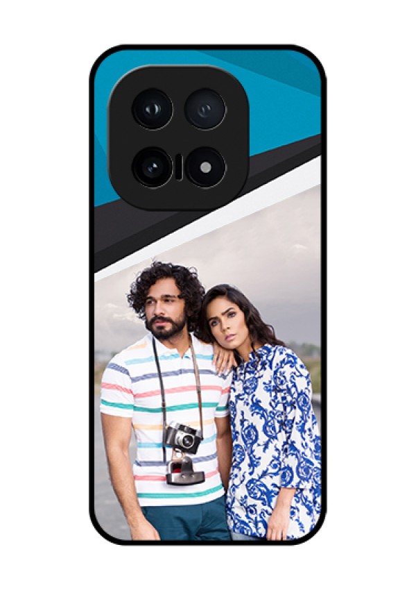 iQOO 15 5G Custom Glass Phone Case - Simple Pattern Photo Upload Design
