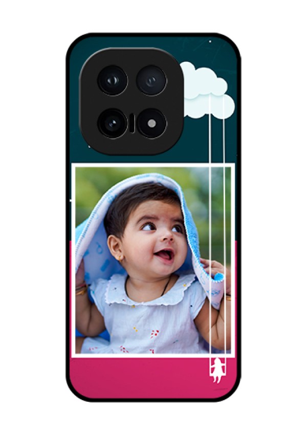 iQOO 15 5G Custom Glass Phone Case - Cute Girl With Cloud Design
