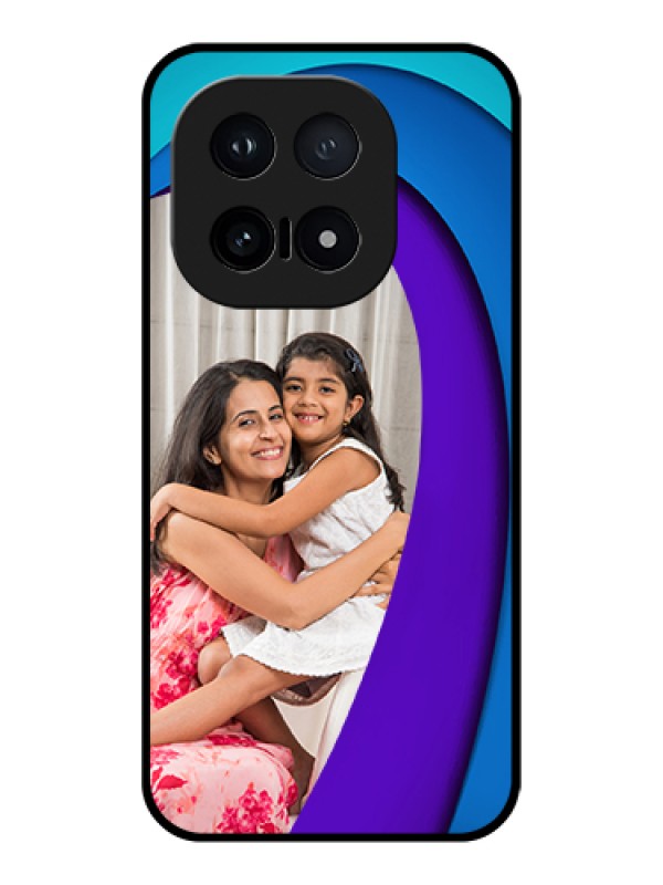 Custom iQOO 15 5G Custom Glass Phone Case - Simple Pattern Design