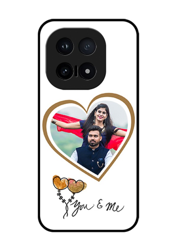 iQOO 15 5G Custom Glass Phone Case - You & Me Design