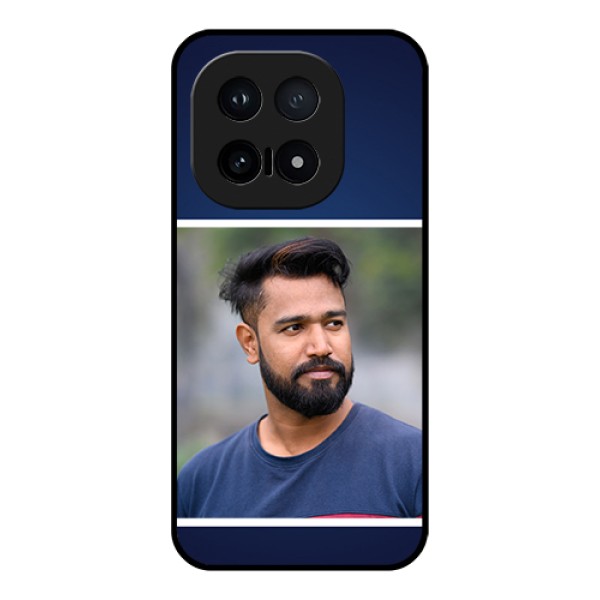 iQOO 15 5G Custom Glass Phone Case - Simple Royal Blue Design iQOO 15 5G Custom Glass Phone Case - Simple Royal Blue Design