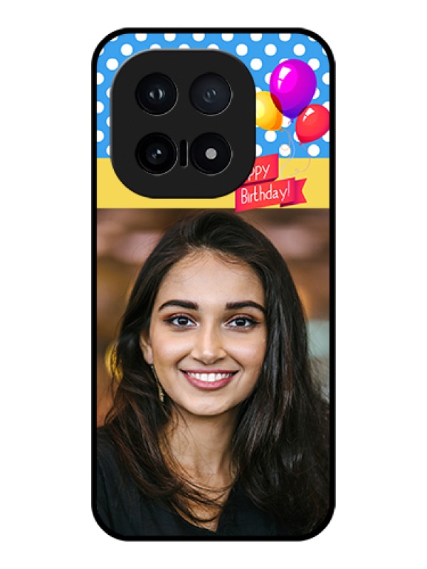 Custom iQOO 15 5G Custom Glass Phone Case - Happy Birthday Design