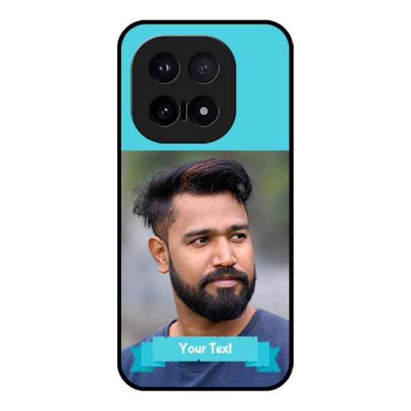 iQOO 15 5G Custom Glass Phone Case - Blue Color Design