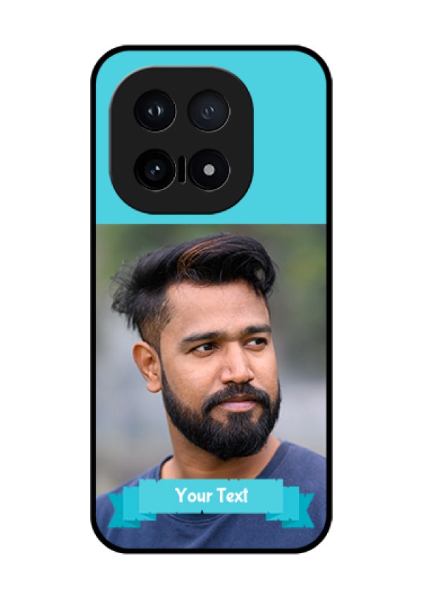 iQOO 15 5G Custom Glass Phone Case - Blue Color Design