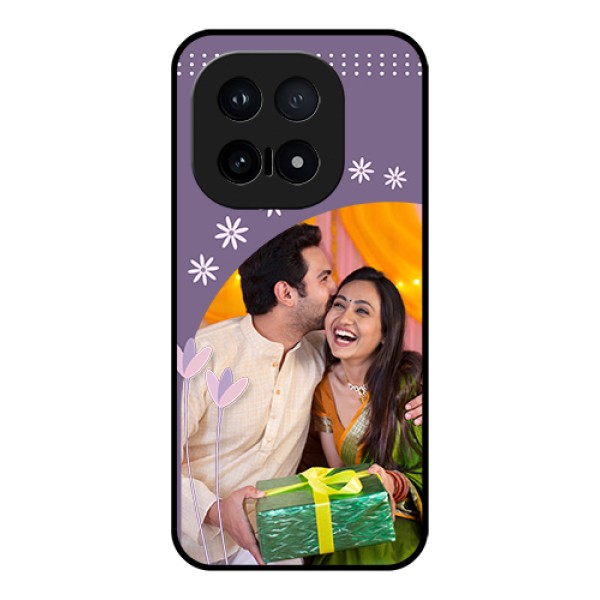 iQOO 15 5G Custom Glass Phone Case - Lavender Flowers Design