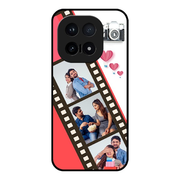 iQOO 15 5G Custom Glass Phone Case - 3 Image Holder With Film Reel iQOO 15 5G Custom Glass Phone Case - 3 Image Holder With Film Reel
