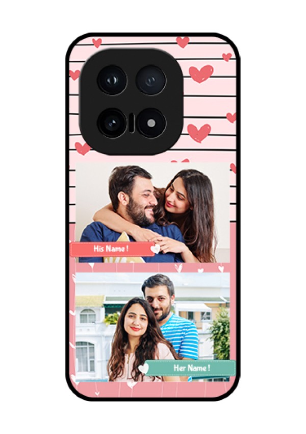 iQOO 15 5G Custom Glass Phone Case - Photo With Heart Design