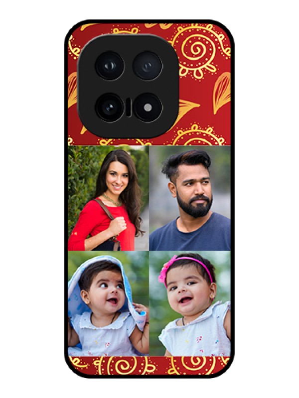 Custom iQOO 15 5G Custom Glass Phone Case - 4 Image Traditional Design